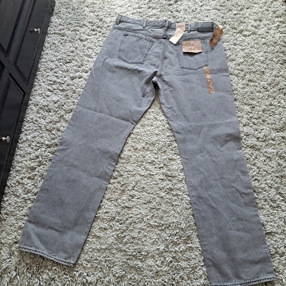 Blue pronto uomo | Grey men's jean straight cut - Picture 12 of 12